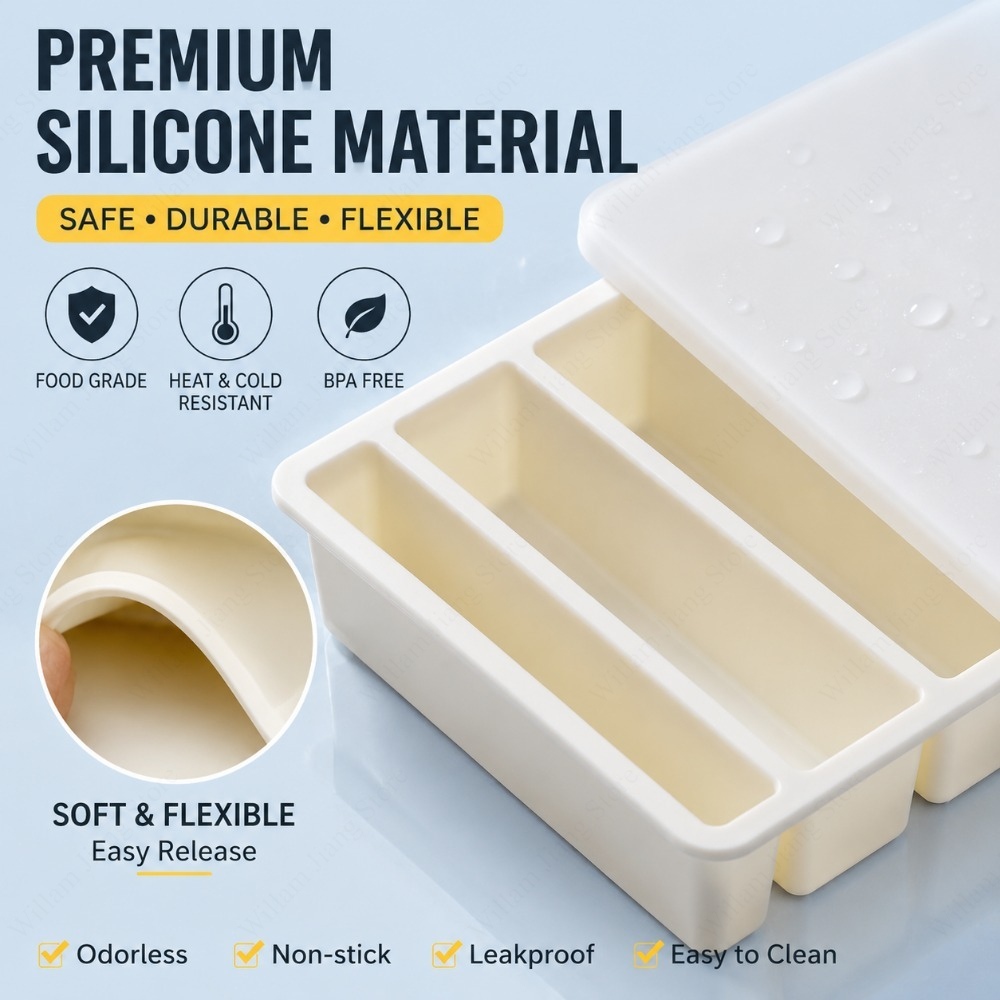 Durable Silicone Freezing Tray - Food Storage In Cooler review and price