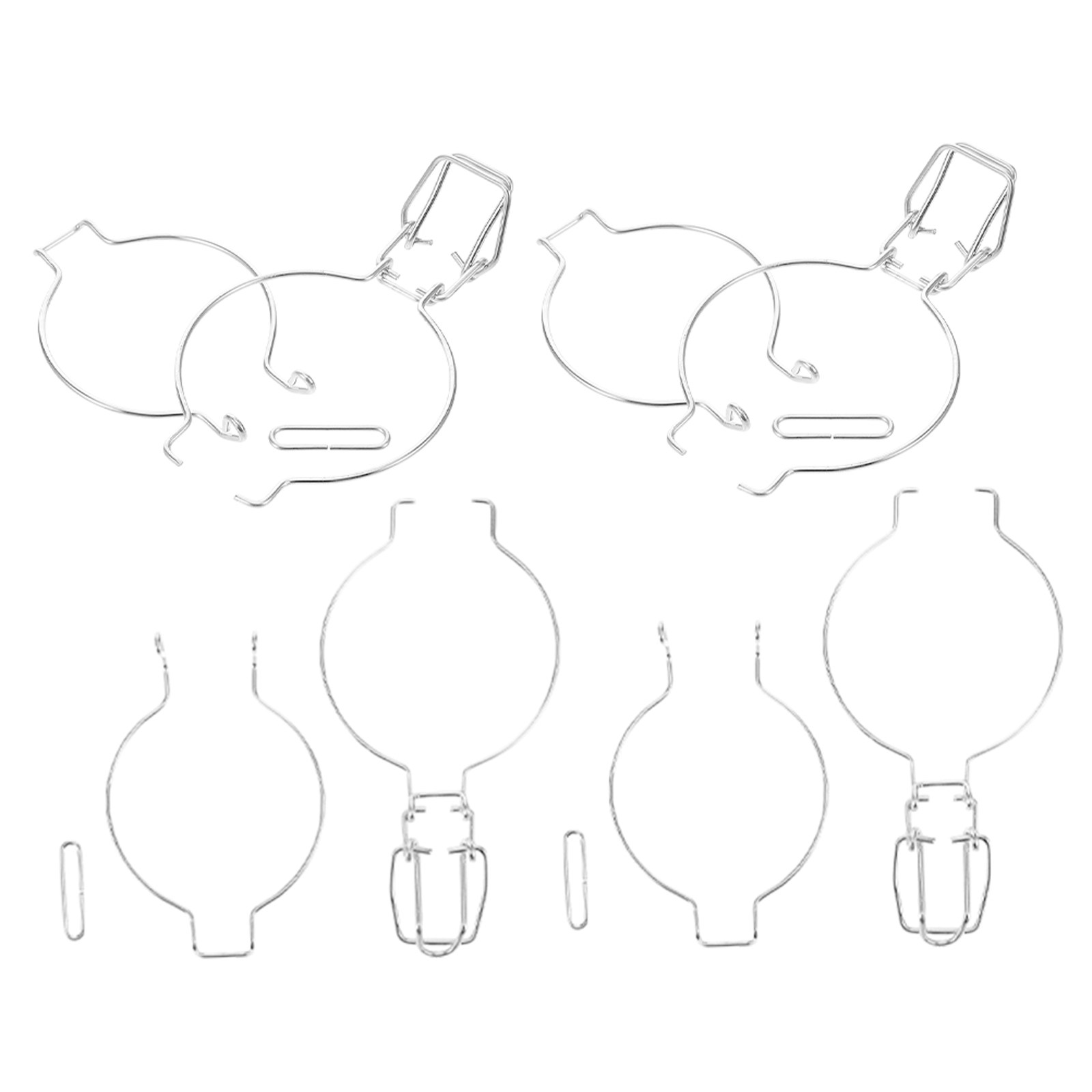 4Pcs Stainless Steel Sealing B - Food Storage Jar Glass review and price